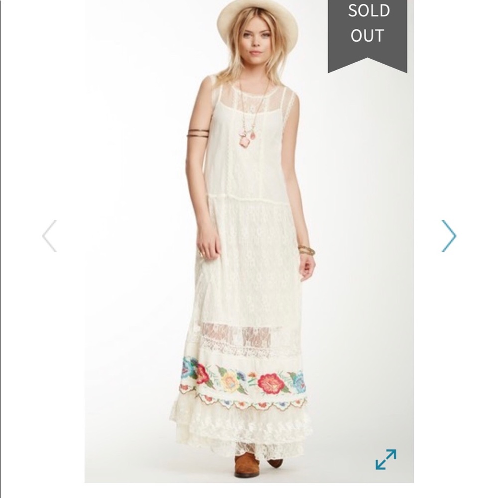 Free People Fiesta Fleur Slip